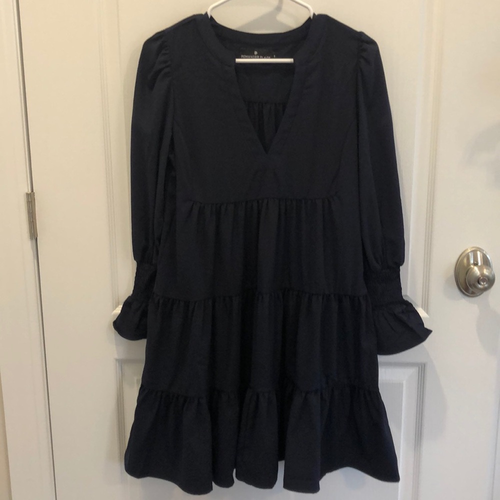 Pomander Place Navy Kenzo Dress